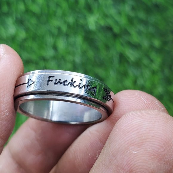 "6MM Stainless Steel Fidget Ring for Men/Women, AAAQL1008 - Picture 8 of 12